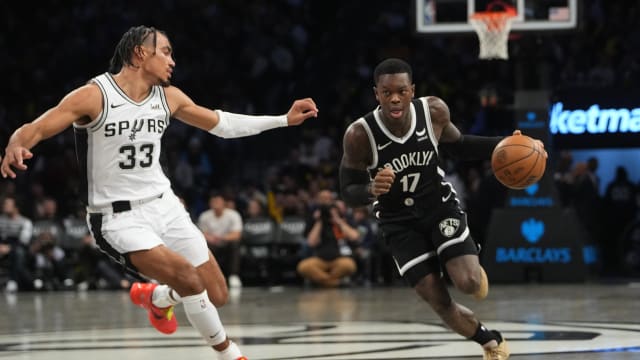 Brooklyn Nets point guard Dennis Schroder 